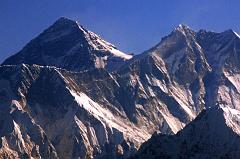 Kathmandu Mountain Flight 08-3 Everest And Lhotse Close Up 